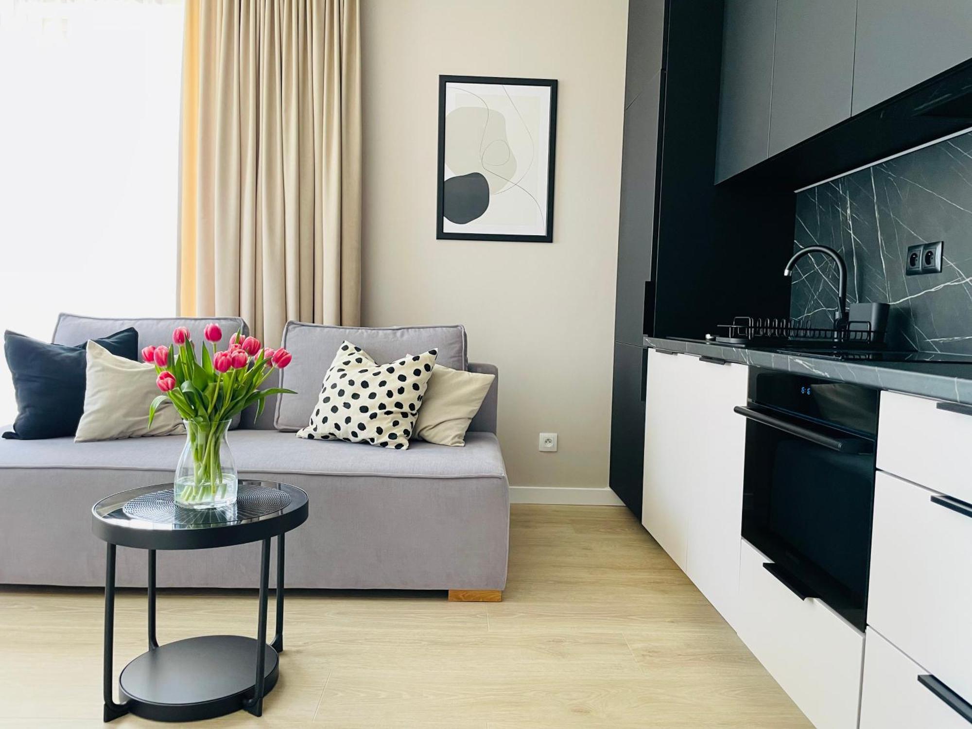 Apartament Black Sarbinowo Kültér fotó